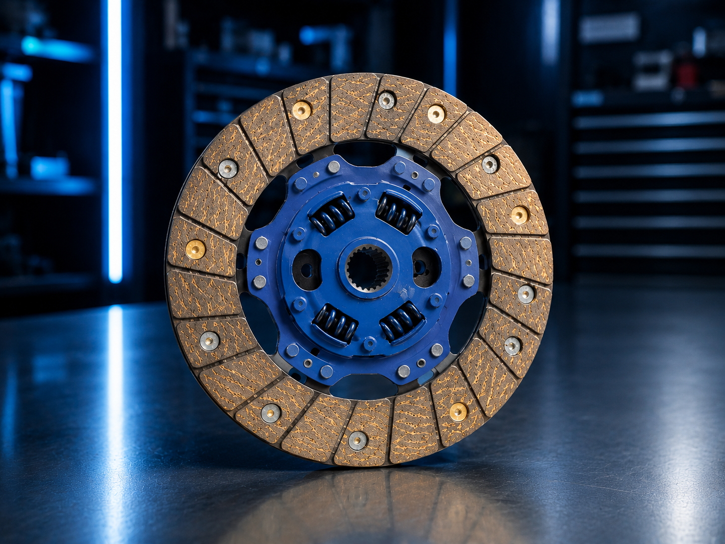 Reconstrucción de clutch en fibra